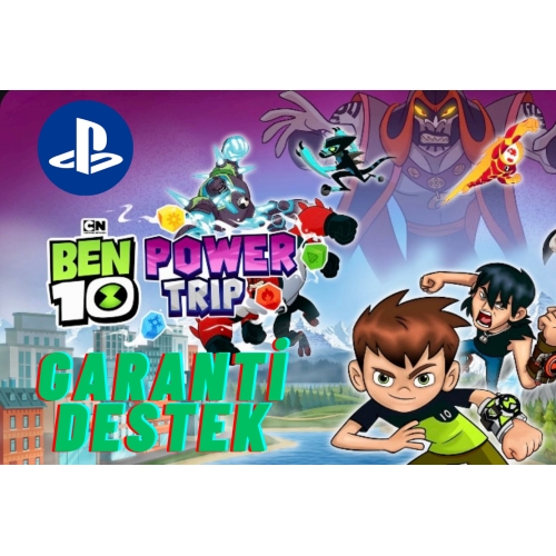  BEN 10 POWER TRİP PS4-PS5 - SÜRESİZ GARANTİ